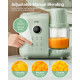 Прилад для приготування дитячого харчування (Кухонна машина) BEAR BFP-1500E Baby Food Maker Green