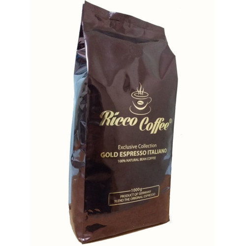 Кава у зернах Ricco Coffee Gold Espresso Italiano 1 кг