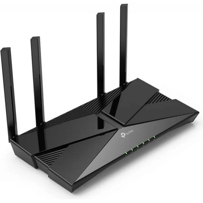 Двухдиапазонный беспроводной маршрутизатор (роутер) TP-Link ARCHER AX1800 (AX1800 Wi-Fi6, 1xGE WAN, 4xGE LAN, OneMesh) Black