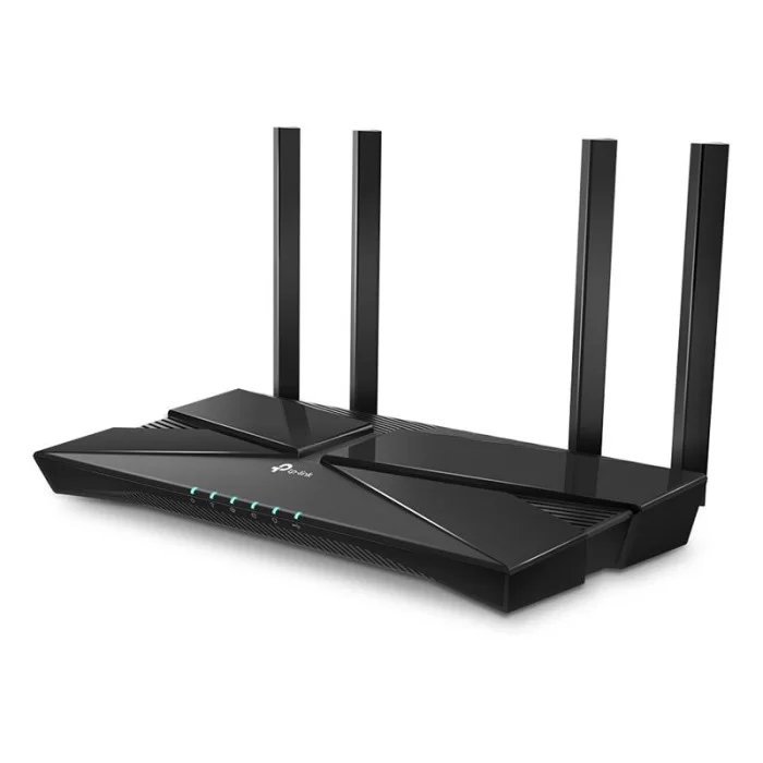 Двухдиапазонный беспроводной маршрутизатор (роутер) TP-Link ARCHER AX1800 (AX1800 Wi-Fi6, 1xGE WAN, 4xGE LAN, OneMesh) Black