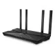 Двухдиапазонный беспроводной маршрутизатор (роутер) TP-Link ARCHER AX1800 (AX1800 Wi-Fi6, 1xGE WAN, 4xGE LAN, OneMesh) Black