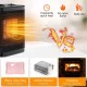 Портативный керамический тепловентилятор PTC-1500N1 Black