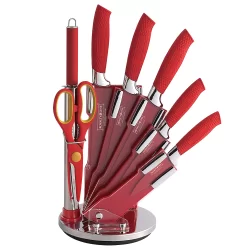 Набір кухонних ножів Royalty Line RL-RED8-W
