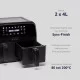 Мультипіч, аерофритюрниця BluMill Dual AFT08003 Black