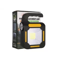 Ручной светодиодный аккумуляторный фонарь с солнечной батареей Portable Solar Energy Lamp JY-859